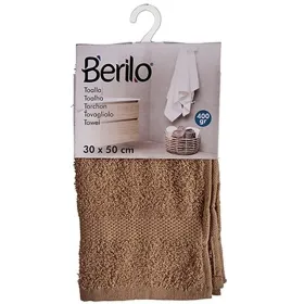 Банное полотенце Berilo Верблюжий 80 % хлопок 20 % полиэстер 30 x 50 cm 25 x 1,5 x 15 cm (12 штук)