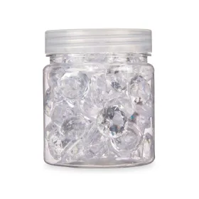 Декоративные камни Gift Decor Прозрачный 150 g Бриллиант (16 штук)