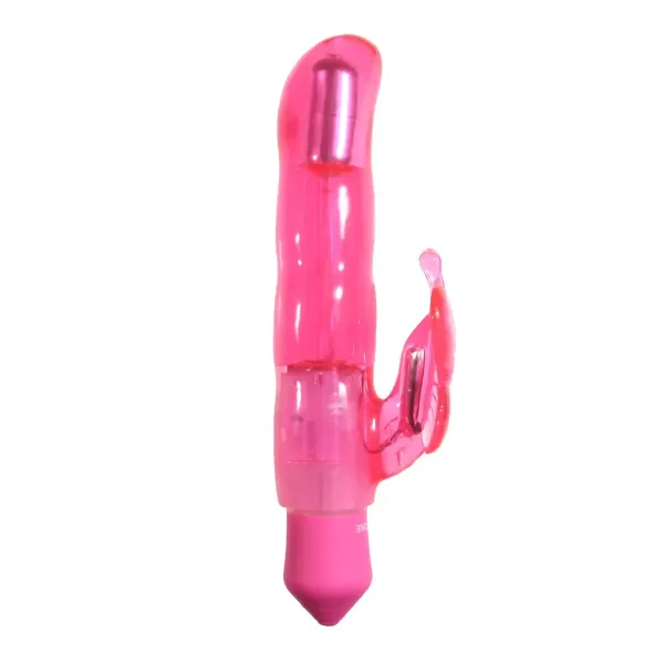 G-Spot Vibrator Evolved Slenders Flutter Pink Butterfly