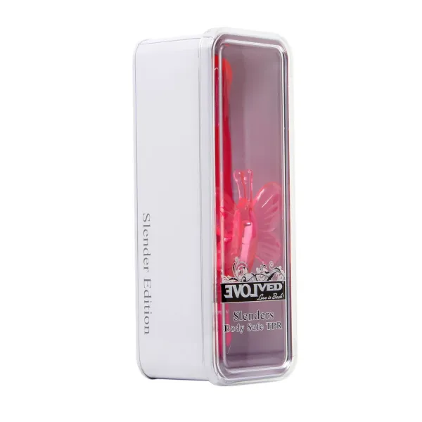 G-Spot Vibrator Evolved Slenders Flutter Pink Butterfly