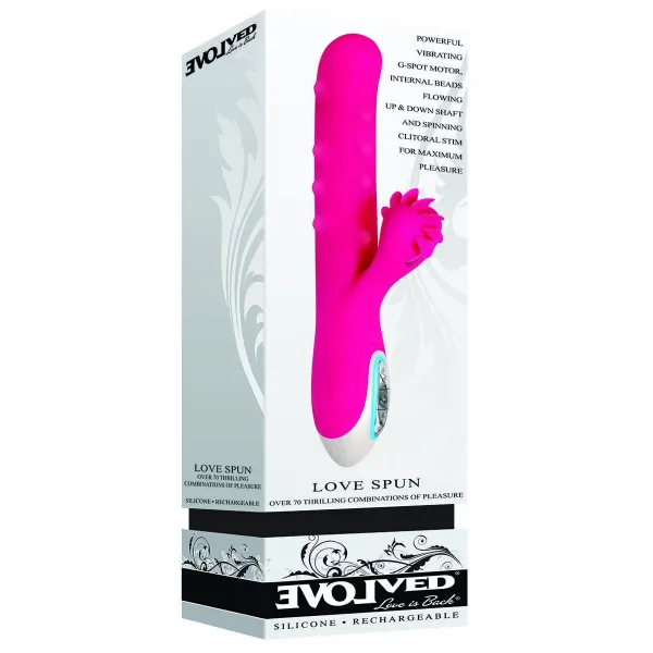G-Spot Vibrator Evolved Love Spun Pink