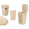 Tvertnes konteiners Stefanplast Krēmkrāsa Plastmasa 50 L 36 x 54,5 x 38 cm (6 gb.)