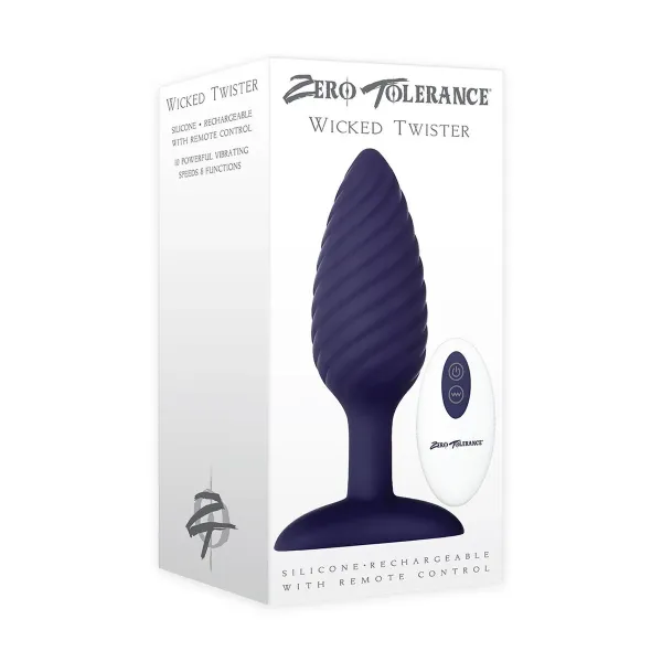 Anal plug Zero Tolerance Purple