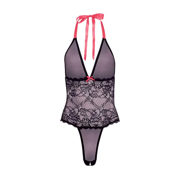 Leotard Barely Bare Black One size