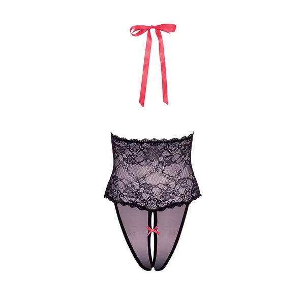 Leotard Barely Bare Black One size