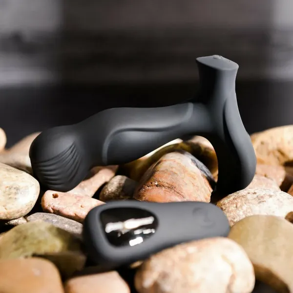 Cassini Anal Vibrator Black Zero Tolerance Black