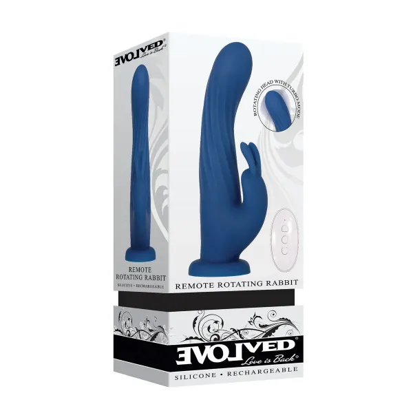 G-Spot Vibrator Evolved Rabbit Blue