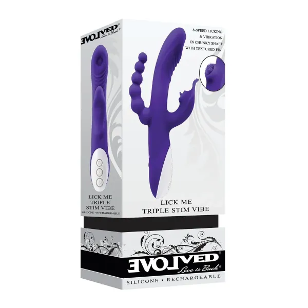 G-Spot Vibrator Evolved Stim Vibe Purple