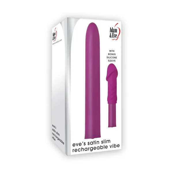 Mini-Vibrator Adam & Eve Satin Slim Purple