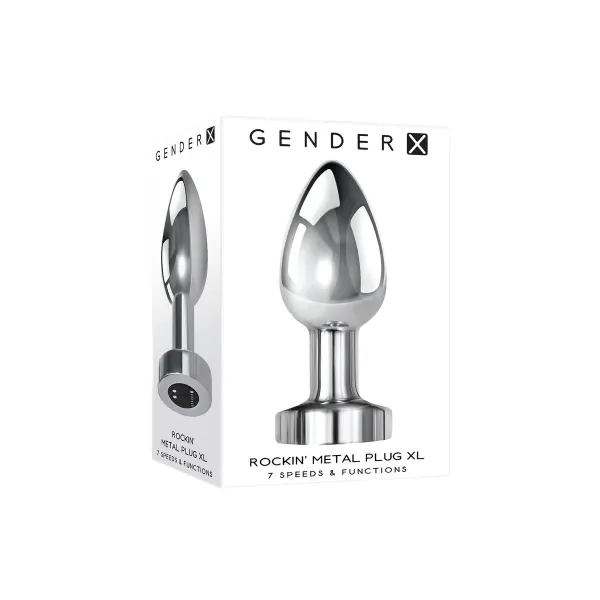 Anal plug Gender X ROCKIN Grey