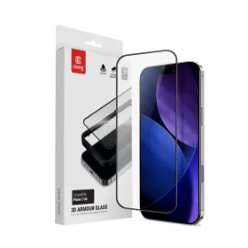 Crong 3D Armor Glass - Tempered glass iPhone Air + installation frame