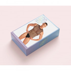 Underwear Set Rainbow Party Black L/XL