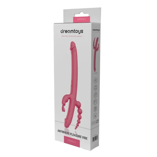 Double Penetration Stroker Dream Toys Essentials Pink