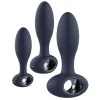 Anal plug Dream Toys STARTROOPERS Blue 3 Pieces