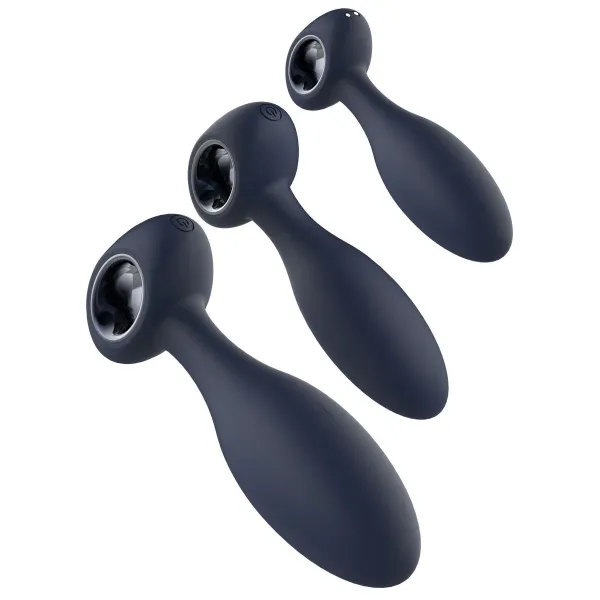 Anal plug Dream Toys STARTROOPERS Blue 3 Pieces