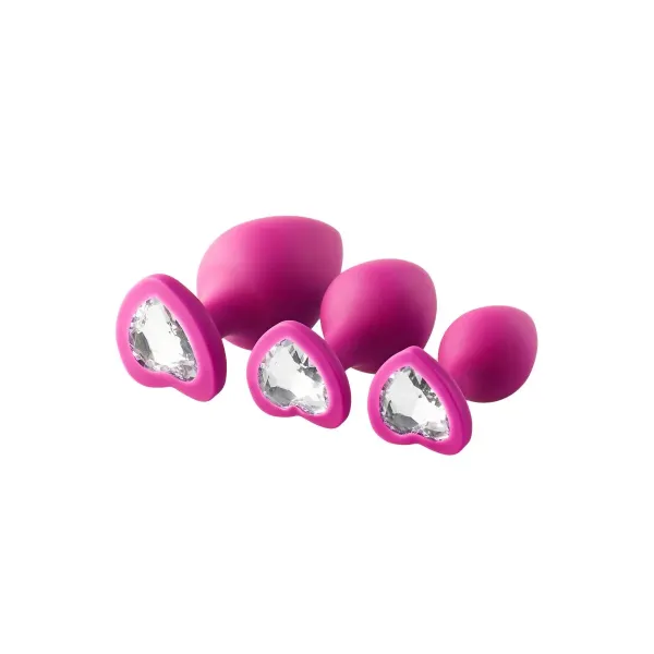 Anal plug Dream Toys Flirts Pink 3 Pieces