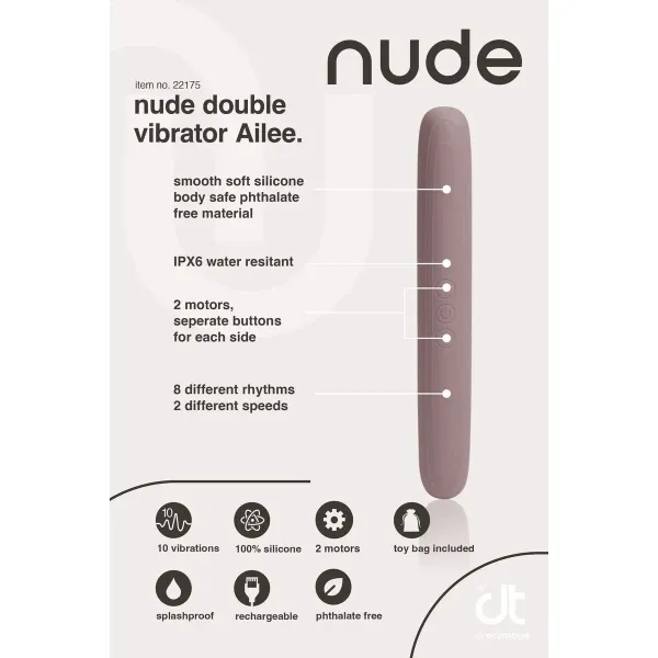 Vibrator Dream Toys Nude Purple