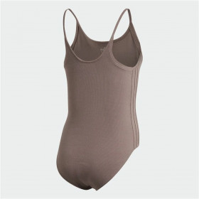 Leotard Adidas Originals RIbbed Brown
