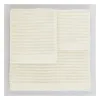 Towel set Devota & Lomba Rayas marfil Ivory 100% cotton