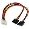 Cable Startech PYO2LP4SATA 