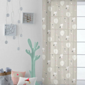 Curtain Haciendo el Indio Cats and Ballons 140 x 260 cm