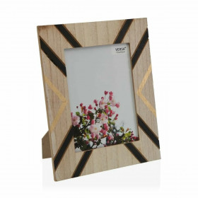 Photo frame Versa Moai MDF Wood