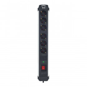 Power Socket - 6 Sockets with Switch TM Electron 230 V
