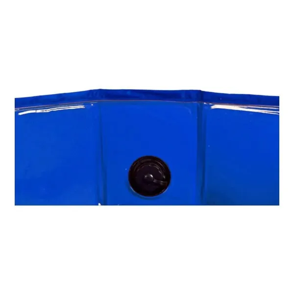 Detachable Pool Pets Blue Polyester Plastic (120 x 30 x 120 cm)