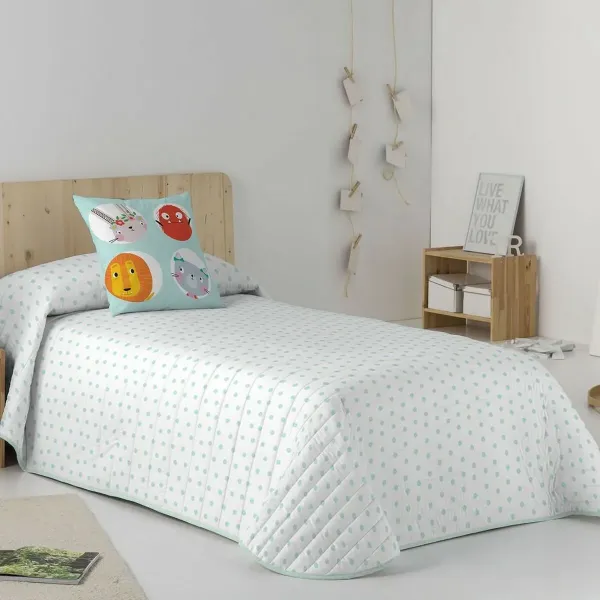 Bedspread (quilt) Lemon Ribbon Points Single