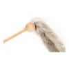Cat wand Gloria Niemeyeer Wood Fluffy toy Worm