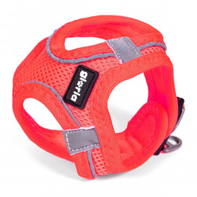 Dog Harness Gloria Air Mesh Star Pink Size XXS (24-26 cm)