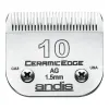 Shaving razor blades Andis 10 Ceramic Dog Steel Carbon steel (1,5 mm)