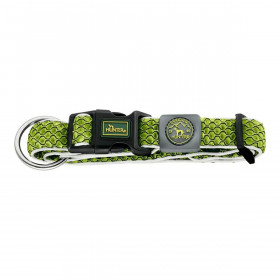 Dog collar Hunter Plus Thread Size XL Lime (45-70 cm)