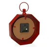 Wall Clock Versa rED Metal (28 x 8 x 40 cm)