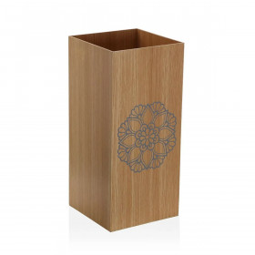 Umbrella stand Versa Mandala Brown MDF Wood (22 x 48 x 22 cm)