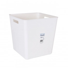Storage Box Tontarelli Bella White 29 x 29 x 30 cm