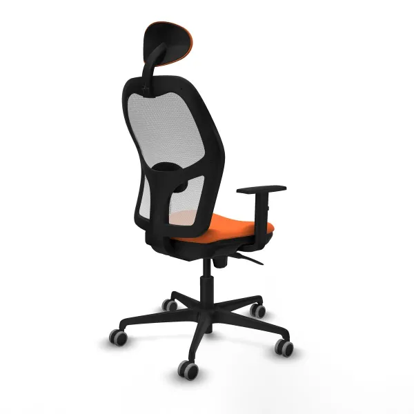 Lighting decoration DKD Home Decor Salt Black Orange 15 W 17 x 17 x 17 cm