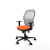 Set of Stackable Organising Boxes DKD Home Decor Brown Grey Orange 40 x 30 x 20 cm