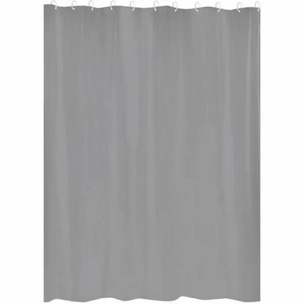 Shower Curtain Gelco Grey 180 x 200 cm