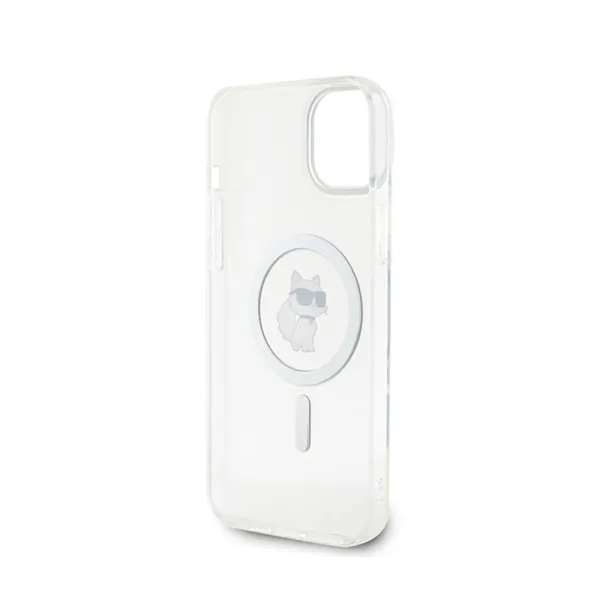 Karl Lagerfeld IML Choupette MagSafe - Case for iPhone 15 Plus (Transparent)