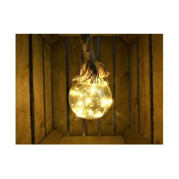 LED lamp Lumineo Soft green Ø 10 x 13 cm (3 Units)