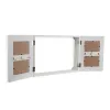 Key cupboard Versa Wte White Wood 8,5 x 33 x 46 cm