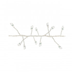 Wreath of LED Lights White 1,5 m