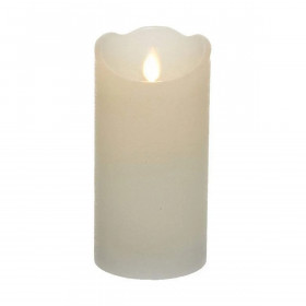 LED Candle Lumineo White Ø 7,5 X 15 CM (AA)