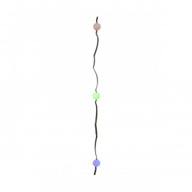 Wreath of LED Lights Lumineo Multicolour