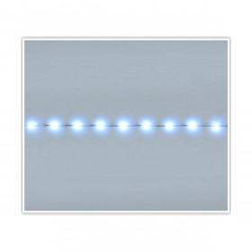 Wreath of LED Lights Lumineo White