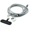 Karl Lagerfeld Crossbody Strap Choupette Charm - Universal Phone Strap / USB-C to USB-C Cable 1.5m (Grey)
