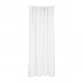 Shower Curtain 5five Polyester White (180 x 200 cm)
