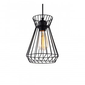 Ceiling Light EDM Black Metal 60 W 240 V 220-240 V 19 x 26 x 130 cm