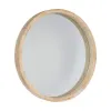 Wall mirror Atmosphera Circular Natural (Ø 50 cm)